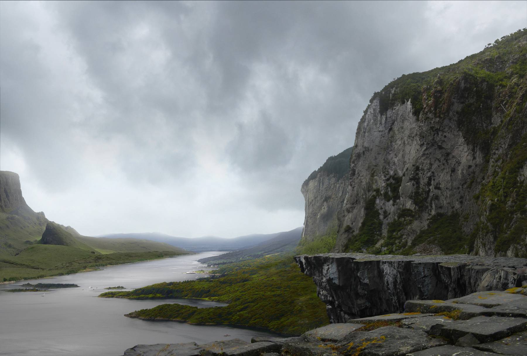 The cliff edge
